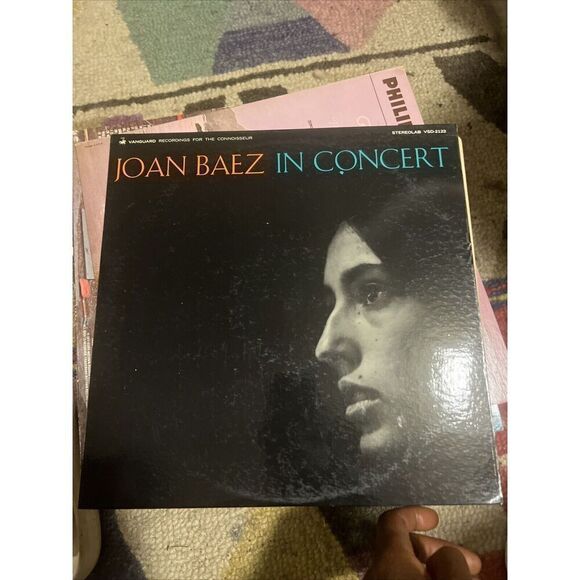 Joan Baez In Concert 1962 Mono Recording Vinyl LP Record Album - Picture 1 of 2
